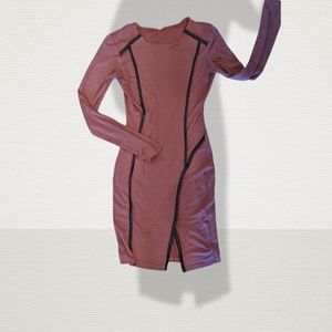 long sleeve bodycon dress